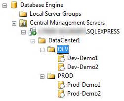 Multiple Server Management Finding the Database Server