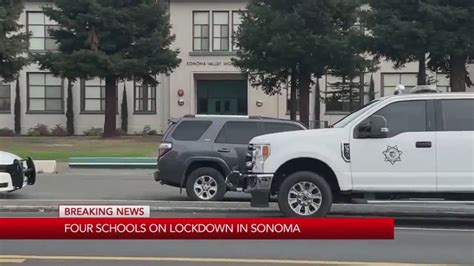 Multiple Sonoma schools on lockdown due to threat