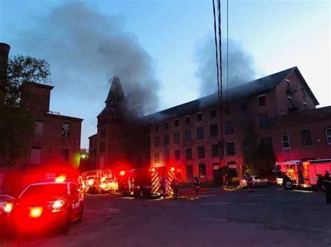 Multiple crews battle fire at Wyandotte Mill Complex