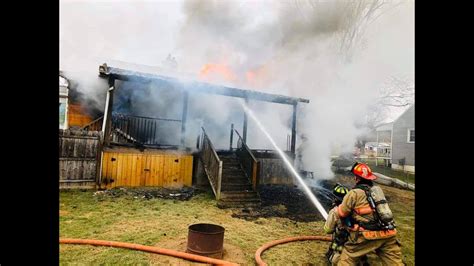 Multiple fire crews respond to mobile home fire in Arnold, Missouri