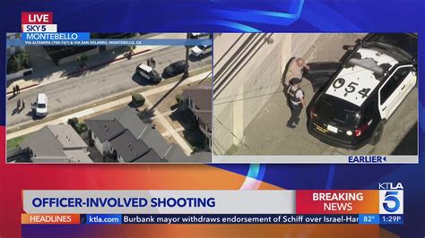 Multiple people detained in Montebello as police investigate possible shooting