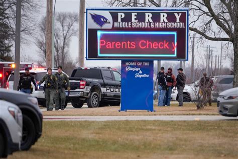 Multiple people have been shot at a high school in Perry, Iowa, police say