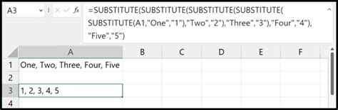 Multiple substitute formula in excel.  If you need to perform more than one replaceme...
