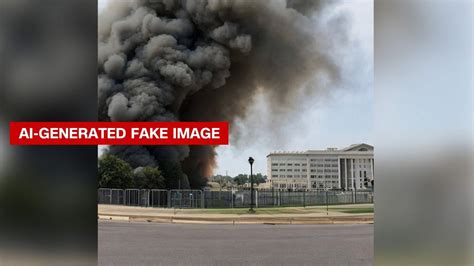 Multiple verified accounts on Twitter share fake Pentagon blast pic