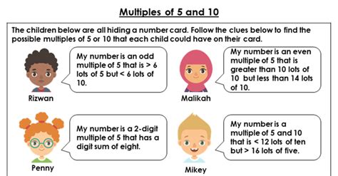 Multiples Of 5 And 10 Teaching Resources TPT