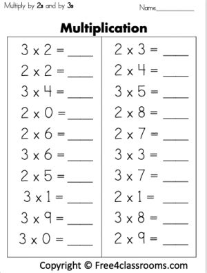 Multiplication Archives Free And No Login Free4classrooms
