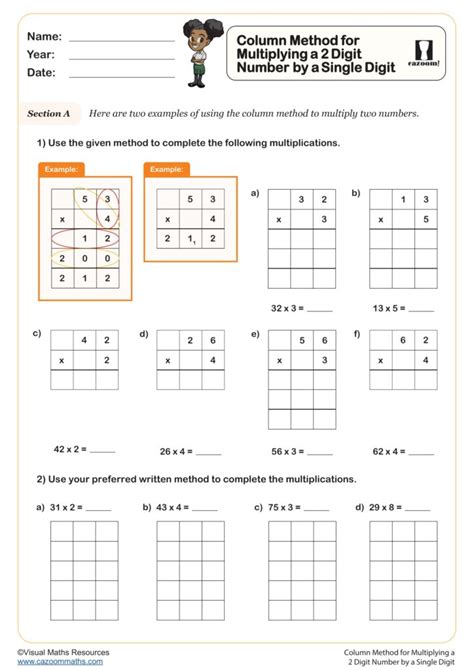 Multiplying a 2Digit Number by a 2Digit Number (LP)