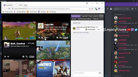 Select Twitch , and you will see the Connect to Twitch button from where you can add your Twitch channel. . Multitwich