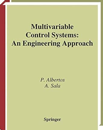 Multivariable control systems an engineering approach advanced textbooks in control. - Seminario sobre edición de libros infantiles y juveniles.