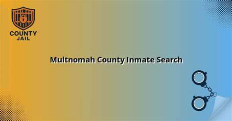 Multnomah county arrests today.  Our system monitors the Multnomah County Jail and rel...
