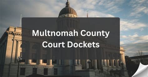 Multnomah county court live stream.  However, changes may be made at any time over the...