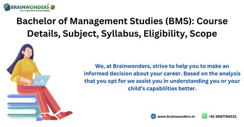 Mumbai University Bachelor of Management Studies (BMS) Syllabus