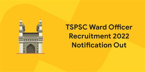 Municipal Ward Officers Jobs TSPSC - Facebook