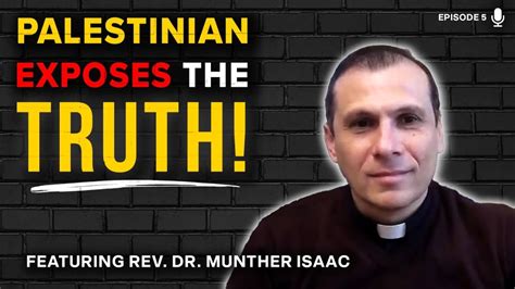 Munther Isaac is a Palestinian