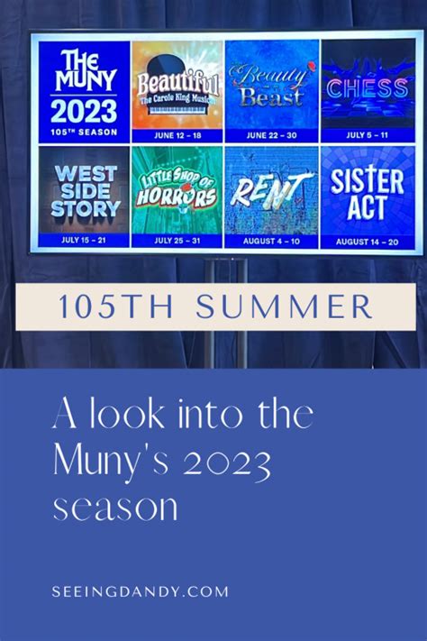 Muny Season 2023