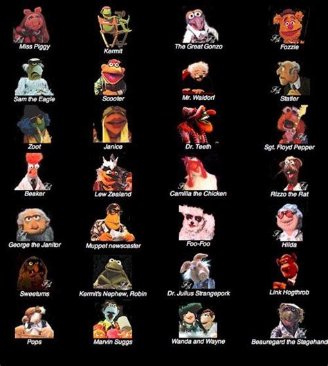 Muppets with names. Things To Know About Muppets with names. 