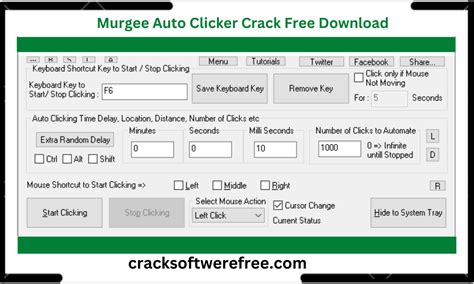 MurGee Auto Clicker 19.4 Crack Download Registration Key 2023