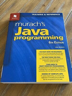 Read Online Murachs Java Programming By Joel Murach