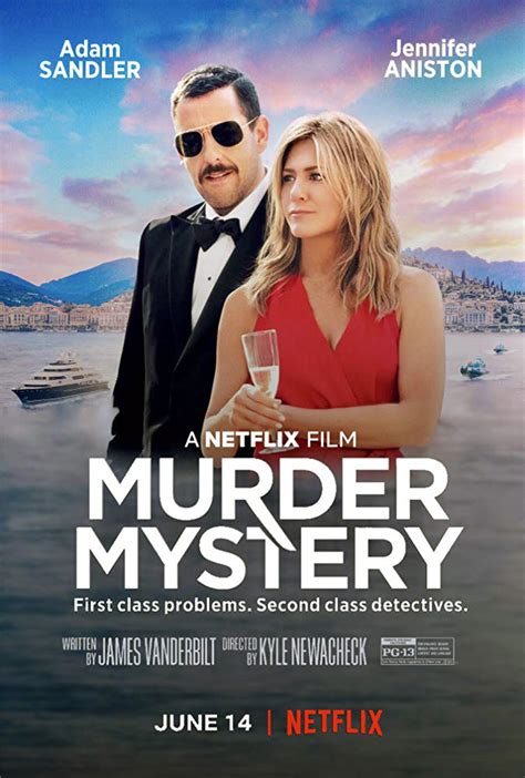 Murder mystery imdb parents guide. ksf-2 2 April 2023. Nick and audrey (sandler and aniston) have formed a detective agency, but they don't seem to have any clients. So they are free to attend the wedding of their friend vik, the maharaja. But there's a murder at the start of the festivities. So nick and audrey try to figure out who the murderer is. 