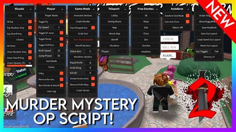 How To Run Murder Mystery 2 Script Cheat: To activate Free Roblox Scripts and Hack, you need functional and Free Roblox Exploits applications. ( Fluxus Exploit , Krnl , Radyga X …) Paste the script into exploit. open the Mm2. Inject your exploit and then press the execute button. The cheat menu will appear.. 