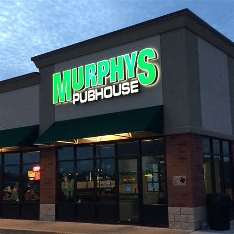Murphys pubhouse. View the Menu of Murphys PubHouse in 11650 Olio Rd Ste 450, Fishers, IN. Share it with friends or find your next meal. Dining Room Open Until 10pm Daily **Bar Open w/Late Night menu until Midnight... 
