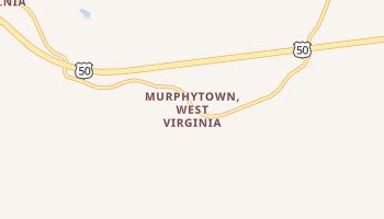 Murphytown, West Virginia map with satellite view - World Clock