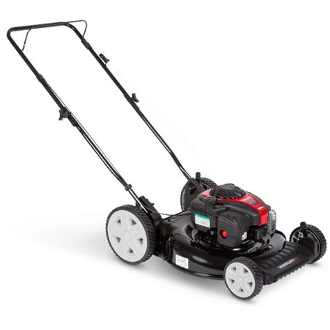 Murray 2 in 1 push mower. The Murray ® 20-inch push lawn mower features a Briggs & Stratton ® E450 Series™ engine with a Prime ‘N Pull™ starting system for easy starts using only modest strength. A side discharge chute prevents buildup of grass clippings under the deck and evenly disperses them onto the top of the lawn. The addition of a four-point height adjust ... 