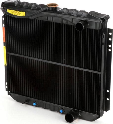 All radiators are 100% leak-tested, and are designed with application-specific mounting holes and brackets, including all the parts needed for a drop-in installation. Murray provides over 950 replacement radiator models covering 95% of the automotive, light truck, and SUV applications on the road today, including select late model coverage.. 