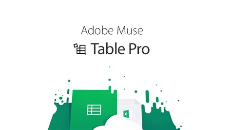 Muse table widget free.  They include some pretty cool things like line styles,...
