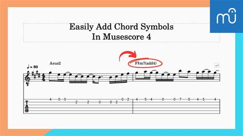 Musescore transpose chord symbols.  For Windows, Mac and Linux.  How to add ch...