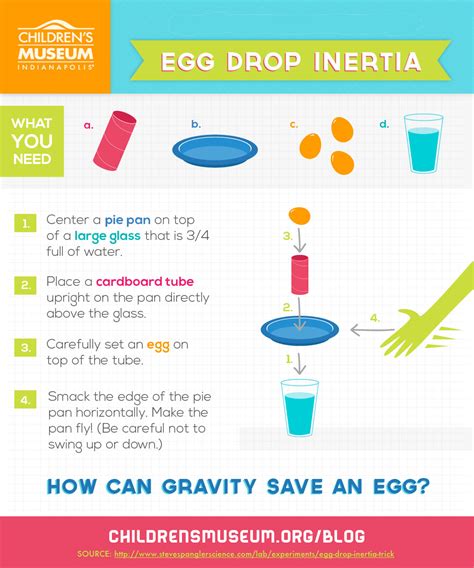 Museum at Home: Egg Drop Inertia The Children