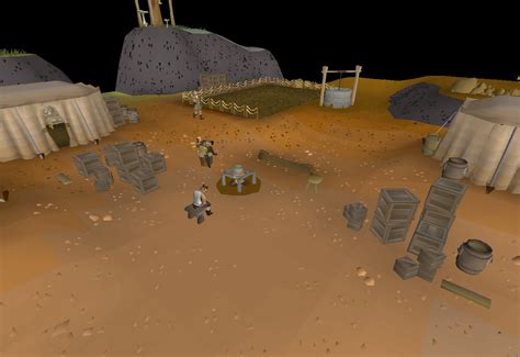 The Museum Camp is a location on Fossil Island.The Varrock Museum expedition resides here.. After arriving on Fossil Island via the canal barge, the player will be just west of the Museum Camp.At first, the camp will not be very useful, but players can utilise their Construction skill to build improvements within the camp.. 