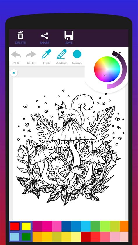 Mushroom Coloring Book APK Download for Android 
