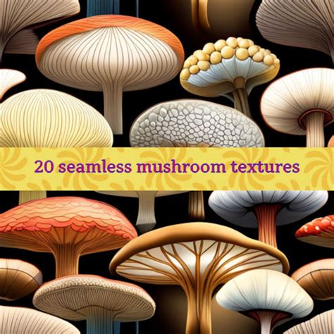 Mushroom Texture - Etsy