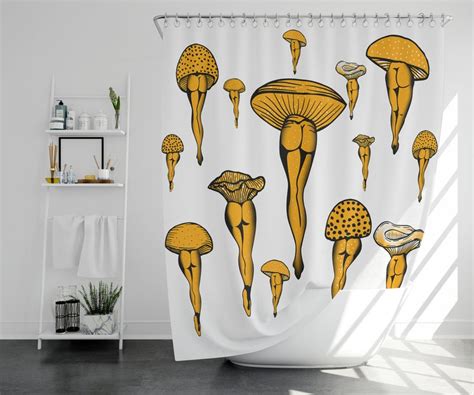 Mushroom butt shower curtain. Things To Know About Mushroom butt shower curtain. 