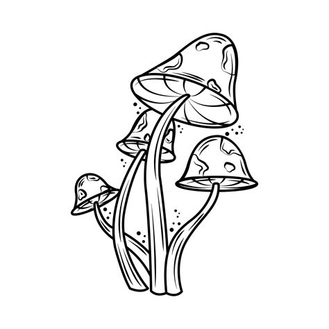 Mushroom tattoo Vectors & Illustrations for Free Download Freepik