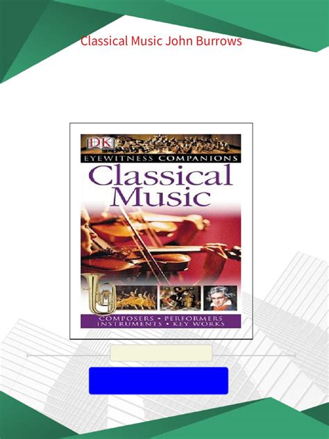 Music John Classical Burrows