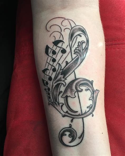 Music Note Tattoo Drawings