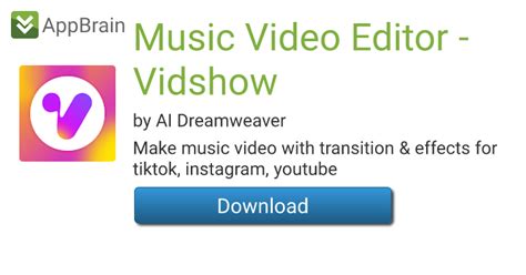 Music Video Editor Vidshow APK Download for Android APKfun com
