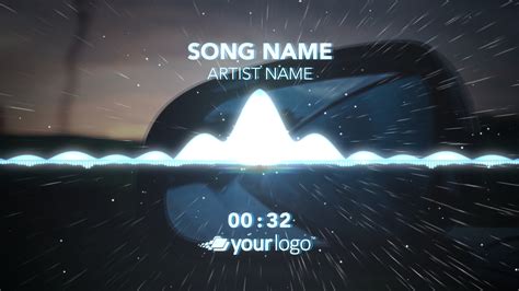 Music Visualizer 01 Final Cut and Apple Motion Template