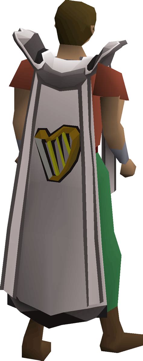 39,600 coins. Weight. 0.453 kg. Advanced data. Item ID. 9807. A Woodcutting cape can be purchased from Wilfred (found south of the furnace in Lumbridge) for 99,000 coins and comes with the Woodcutting hood only for players who have achieved level 99 Woodcutting . A player performing the Woodcutting cape's emote.. 