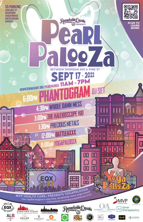 Music lineup announced for Albany's 2023 PearlPalooza