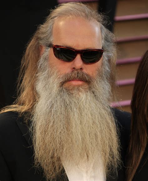 Music producer Rick Rubin arrives at the ninth annual Grammy Week Event honoring him at The Village Recording Studios on February 11, 2016, in Los Angeles. (Photo by Chris Pizzello/ Invision/AP). 