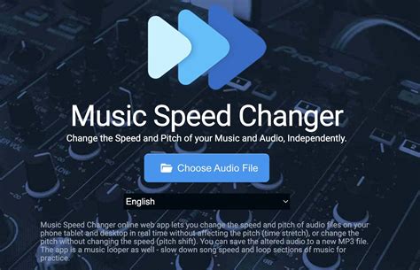 Music speed changer.  It's designed to be easy to use while providing profess...