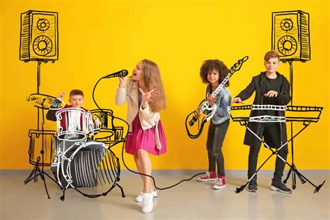 Music summer camps. Join the Band this Summer! Rock out like your favorite musician at Youth Music Project’s music-intensive summer camp! Play the greatest rock and pop songs ever, including today’s hottest hits. From the Beatles to Billie Eilish, to Imagine Dragons – we play it all! 