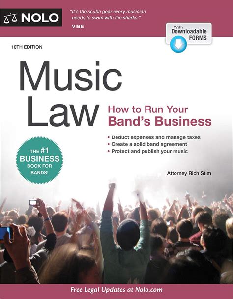 Full Download Music Law How To Run Your Bands Business By Richard Stim