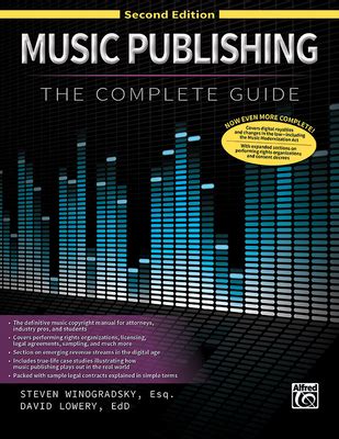 Download Music Publishing  The Complete Guide Second Edition By Steve Winogradsky