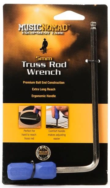 MusicNomad MN236 Premium Truss Rod Wrench 5 mm Bax Music