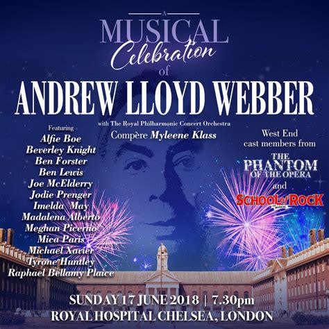 Musical stars celebrate Webber