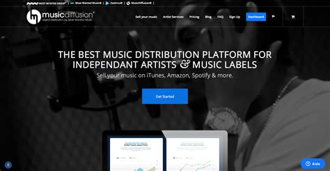 Sell and distribute your music on iTunes, Amazon, Spotify, Apple Music, Deezer, Youtube and many more . . Musicdiffusion